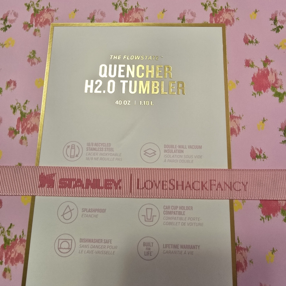 Stankey LoveShackFancy 40oz Quencher Tumbler - Picture 8 of 8